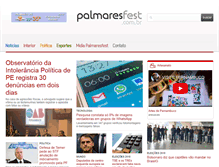 Tablet Screenshot of palmaresfest.com.br